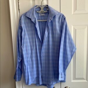Calvin Klein Blue Casual Button Down Shirt